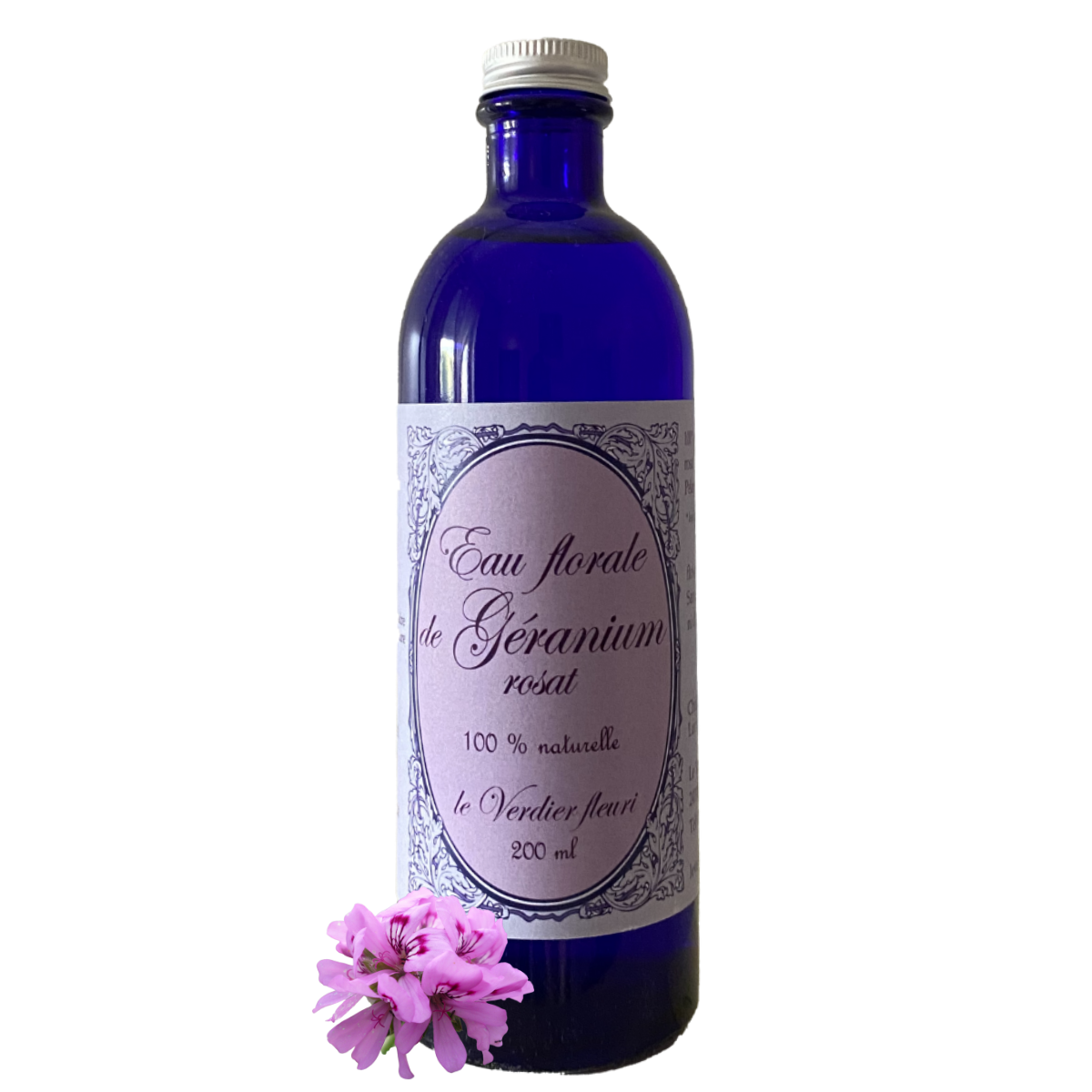 Eau florale de Géranium rosat - 200 ml